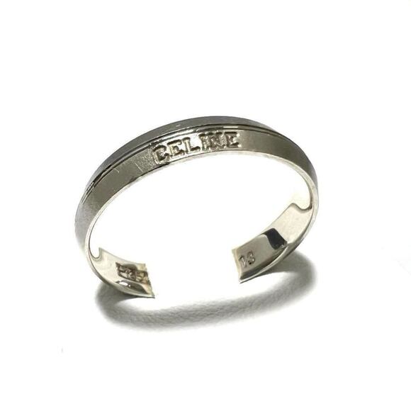 CELINE Platinum Ring - Picture 1 of 10